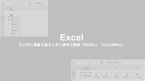 excel 行 列 row column